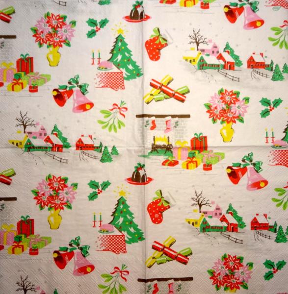 100 Winterlandschaft - 3-lagig (100)